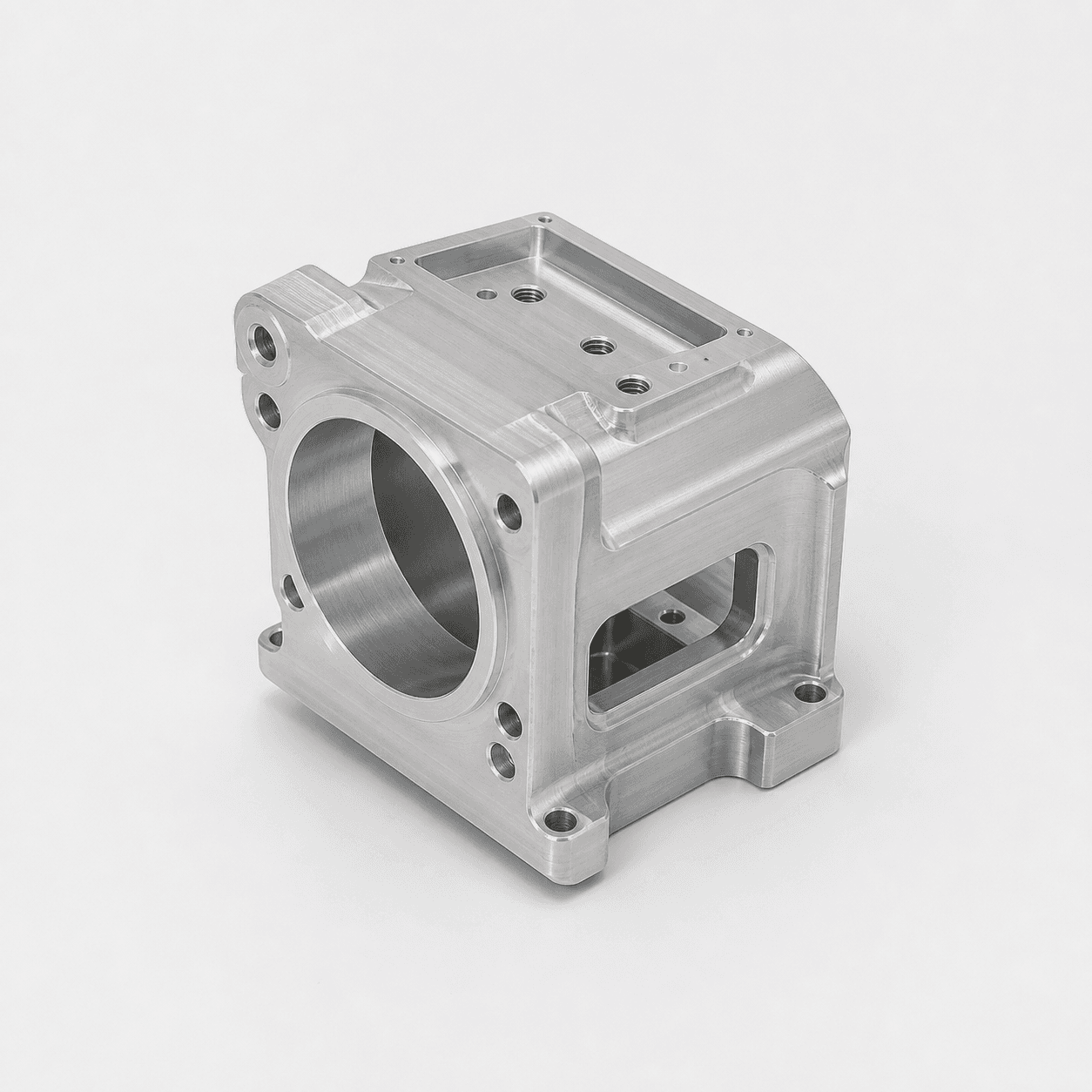 Aluminum industrial component