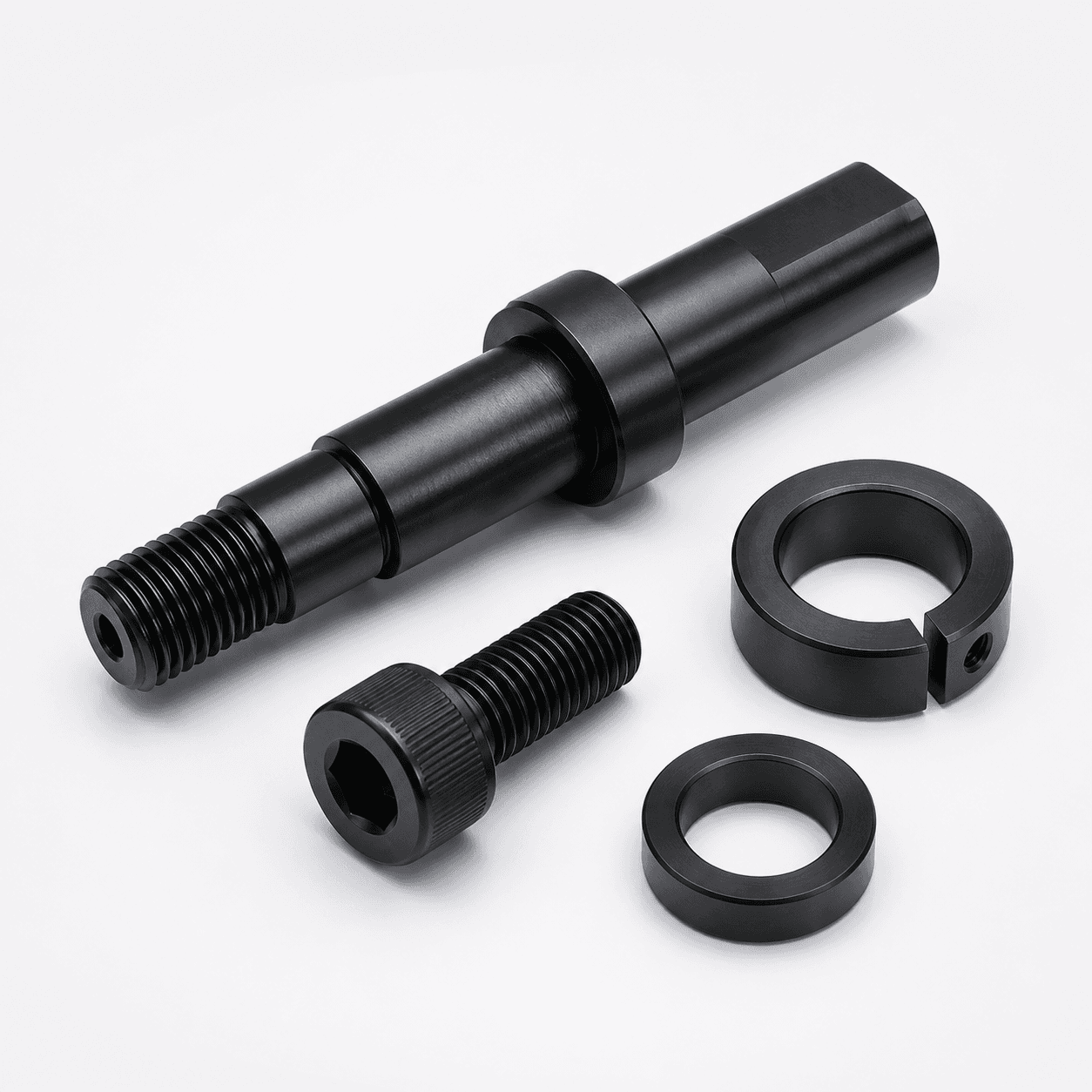 Examples of black oxide finished components