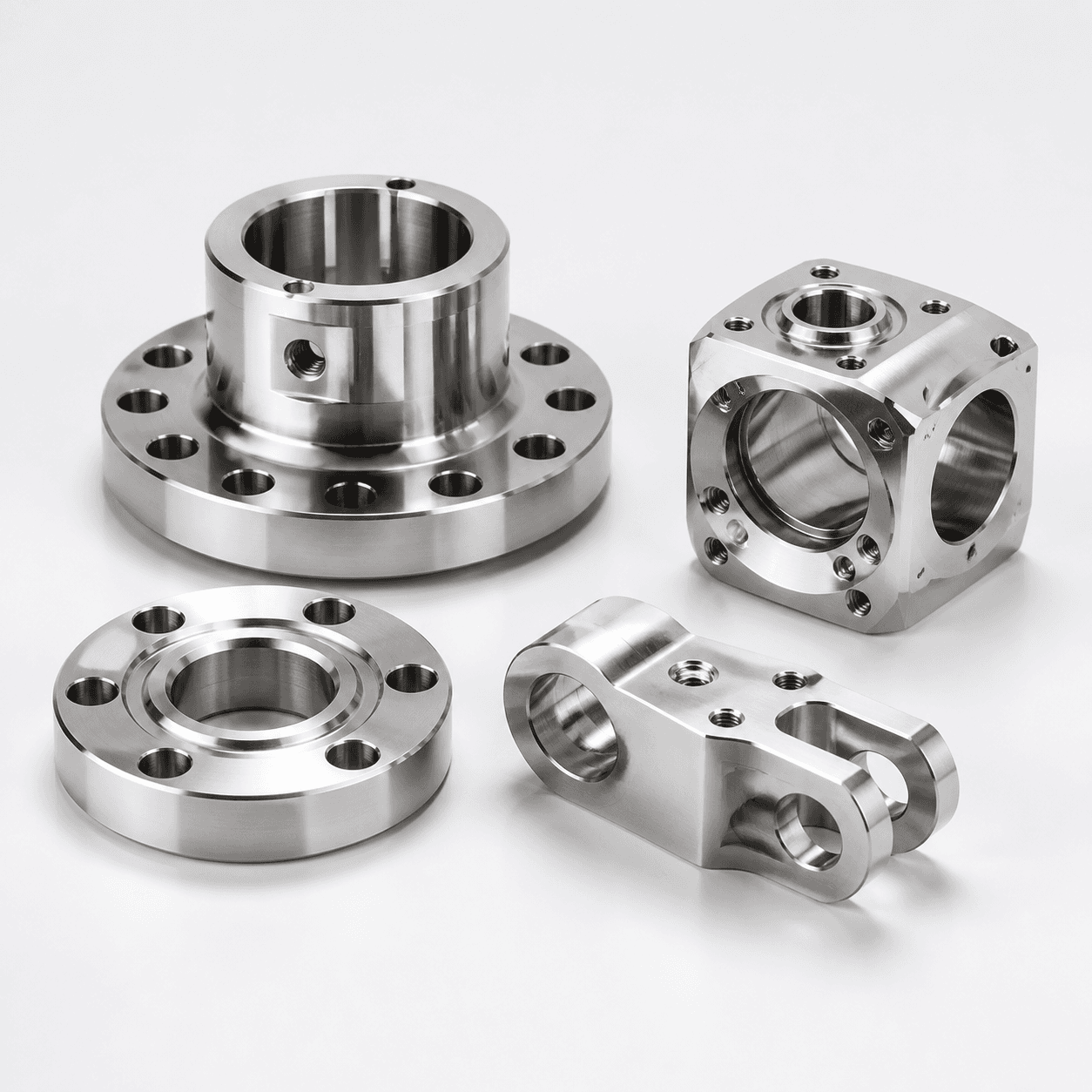 Example of a polished precision component