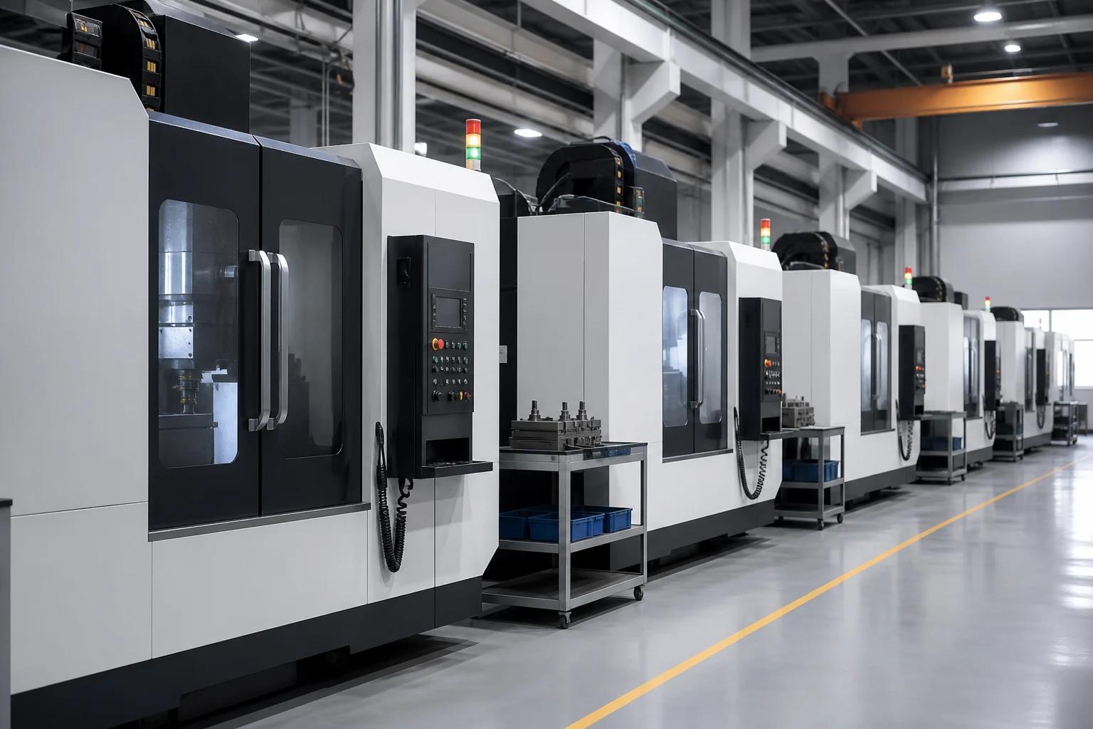 CNC workshop and precision production equipment
